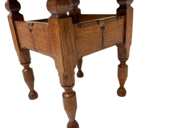 Aesthetic Movement Side Table by C. Fischer Amsterdam, 1900s.